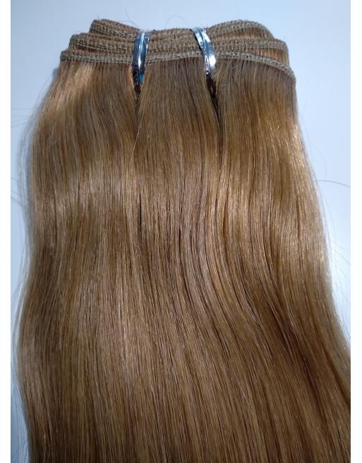 Extensión en cortina de pelo natural cosido "remy"